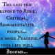 The Less You Respond