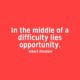 The Middle Of Difficulty