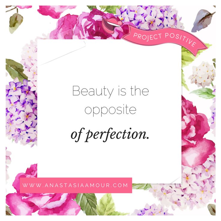 The Opposite Of Perfection