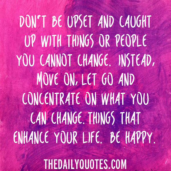 Things You Cannot Change