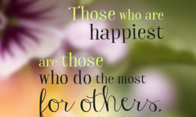 Those Who Are Happiest