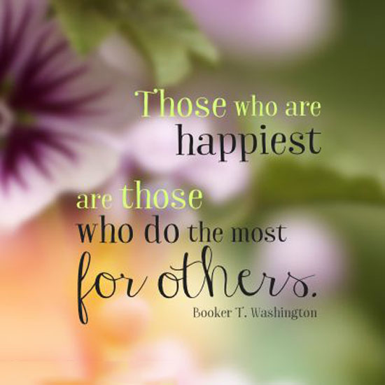 Those Who Are Happiest