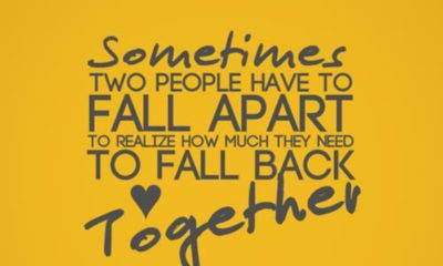 Two People Fall Apart