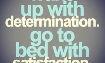 Wake Up With Determination