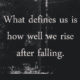 What Defines Us