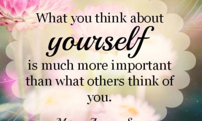 What You Think About Yourself