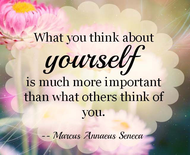 What You Think About Yourself