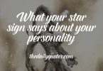 Star Sign Personality