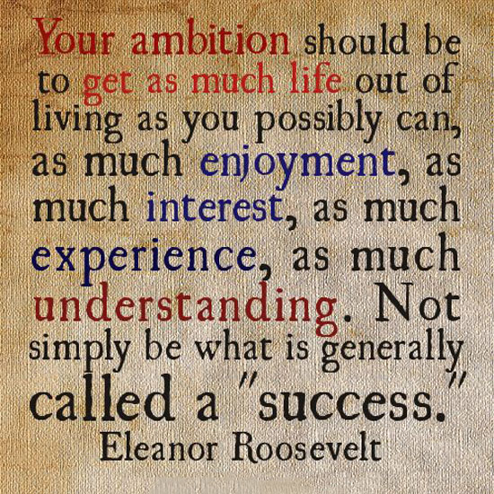 Your Ambition