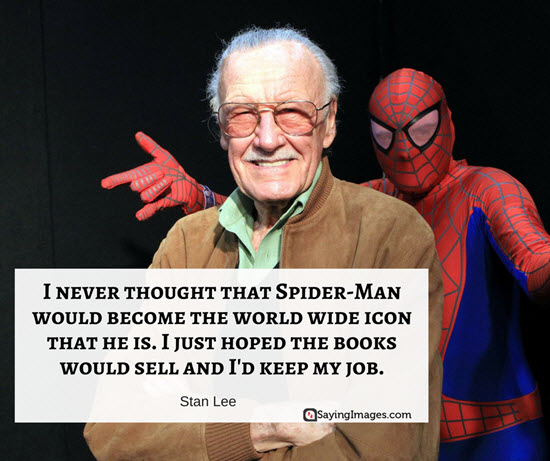 stan lee quotes spiderman