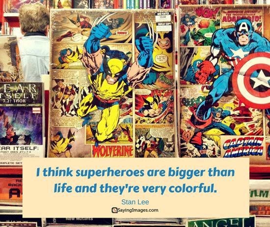 comic books quote