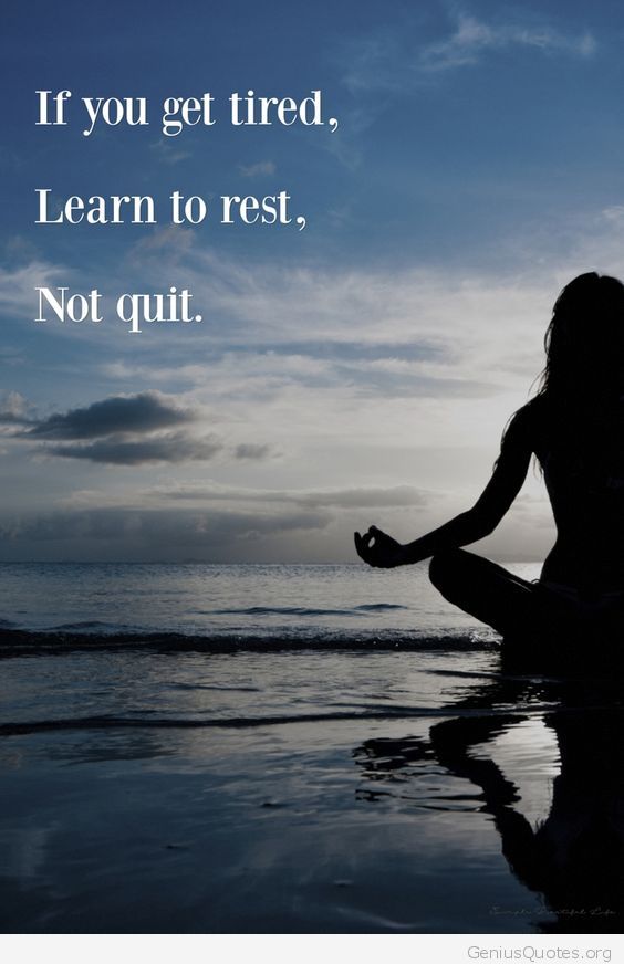 Learn To Rest