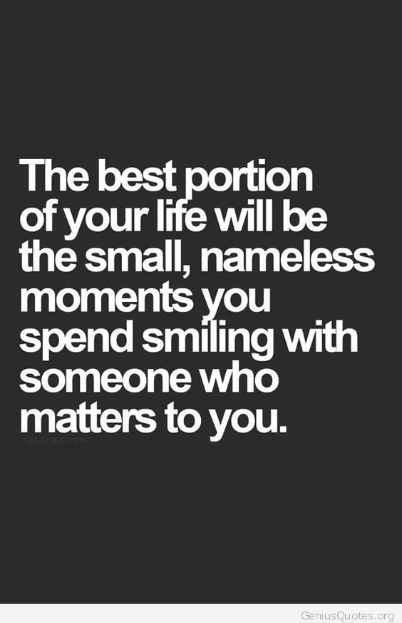 The Best Portion Of Your Life