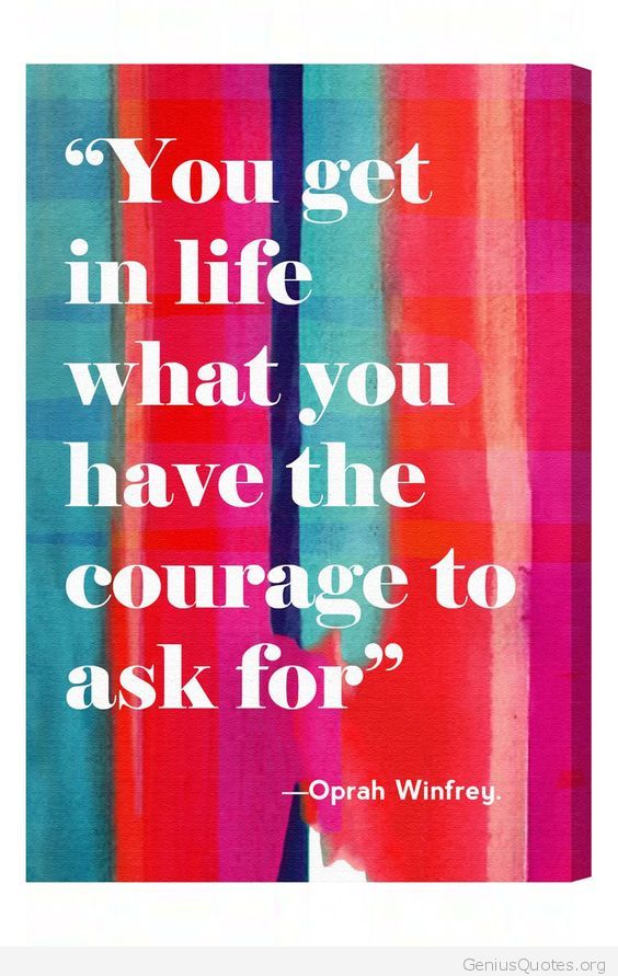 The Courage To Ask
