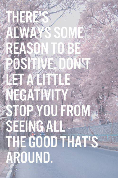 Be Positive