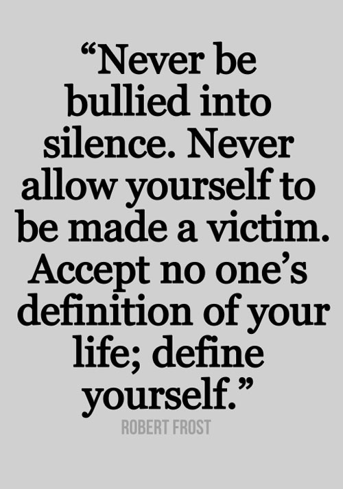 Bullied Into Silence
