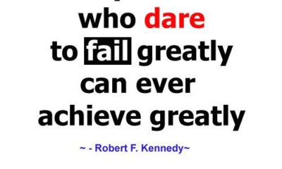 Dare To Fail