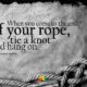 End Of Your Rope