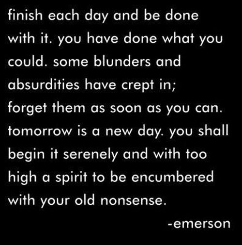 Finish Each Day