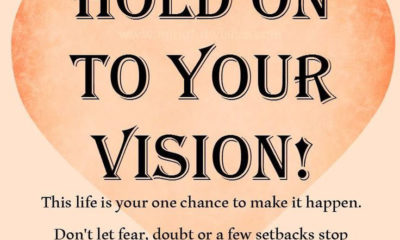 Hold Onto Your Vision