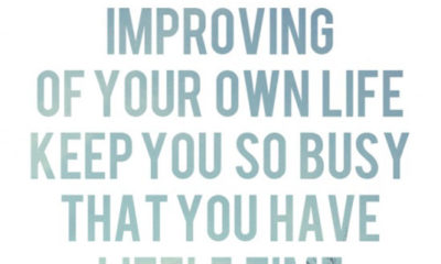 Improving Your Own Life