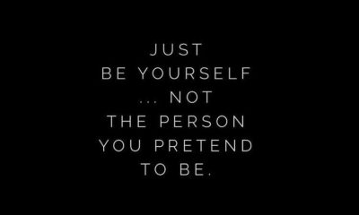 Just Be Yourself