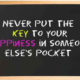 Key To Your Happiness