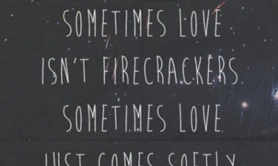 Love Isnt Fireworks