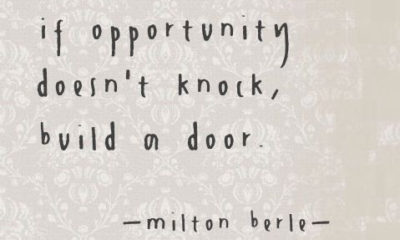 Opportunity Knocks