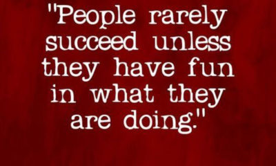 People Rarely Succeed