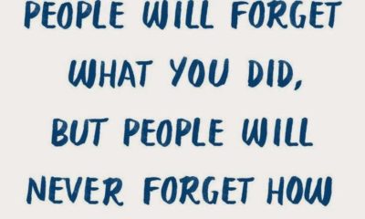 People Will Forget