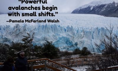 Powerful Avalanches Pamela Mcfarland Walsh Daily Quotes Sayings Pictures