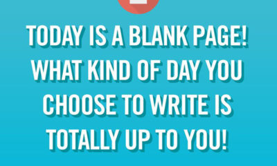 Today Is A Blank Page