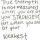 True Strength