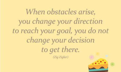 When Obstacles Arise