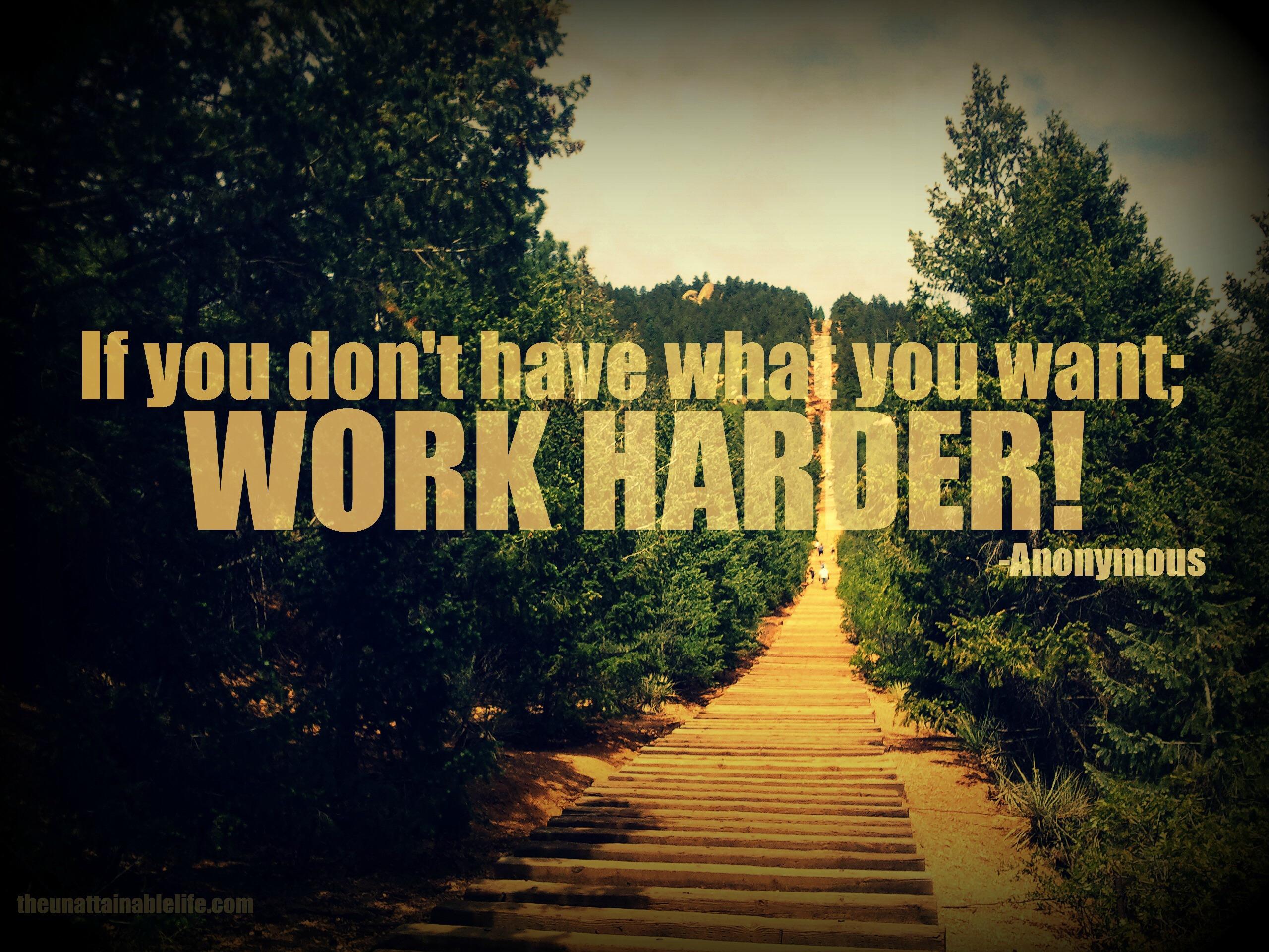 Work Harder Motivational Daily Quotes Sayings Pictures