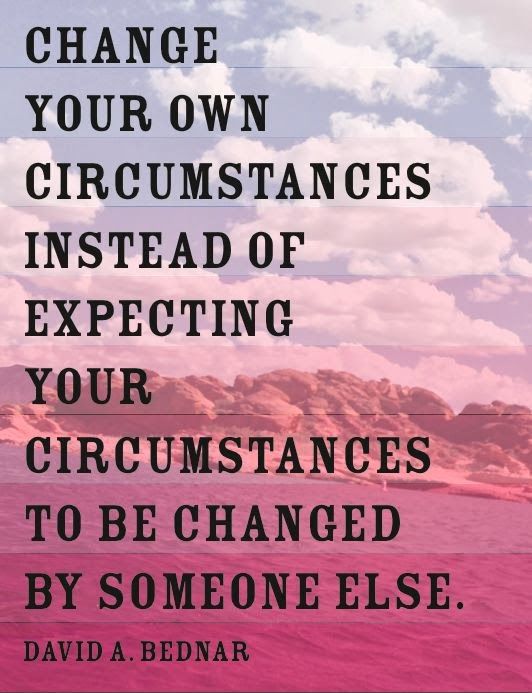 Your Own Circumstances