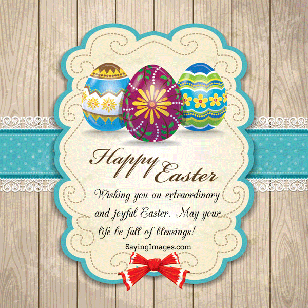 Happy Easter card from Saying Images