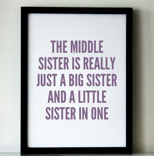 Middle and Little Sister Quotes