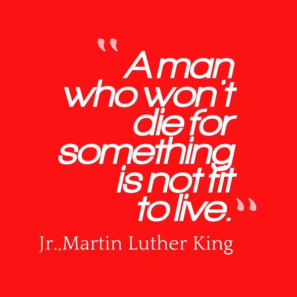 Famous Martin Luther King Quote