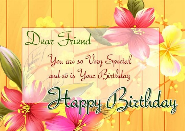 Short Birthday Wishes For Friend