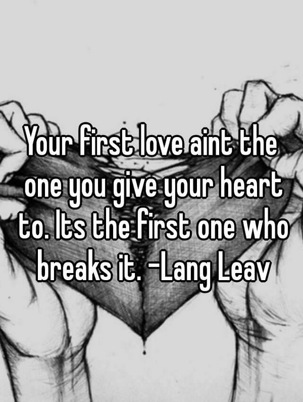 First And Last Love Quotes