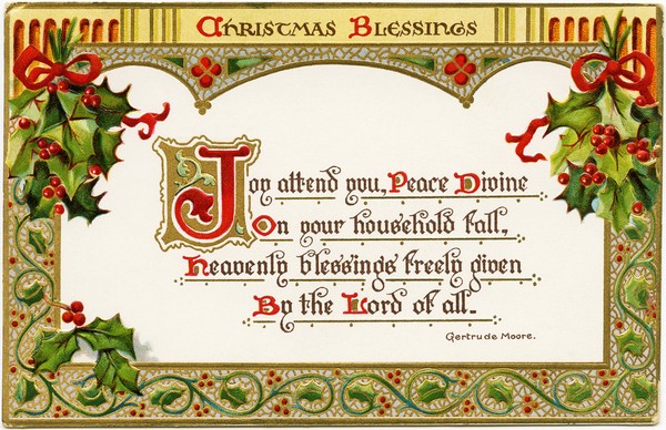 Christmas Card Greetings