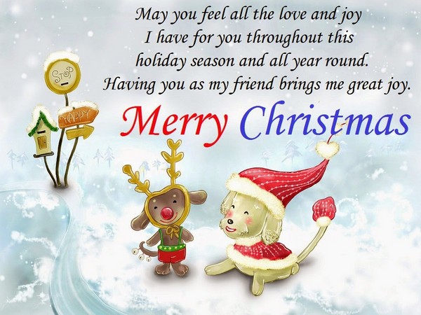 Merry Christmas Greetings For Everyone