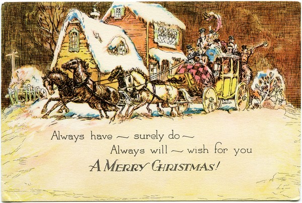 Vintage Christmas Card