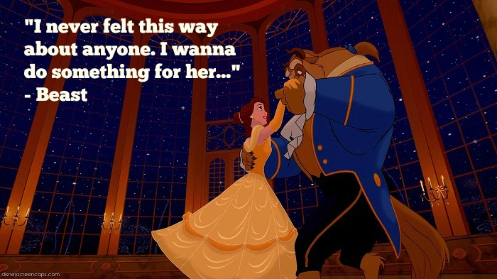 Never Felt This Way Beauty and the Beast Quotes