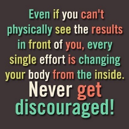 Discouraged Gym Quotes