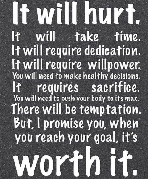 It Will Hurt Gym Quotes
