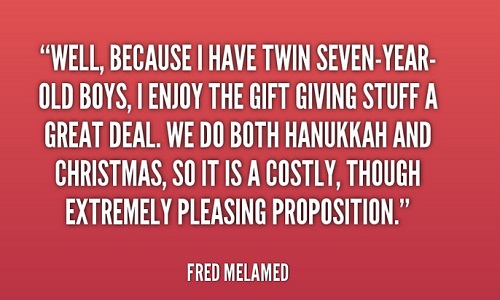 Fred Melamed Twin Quotes