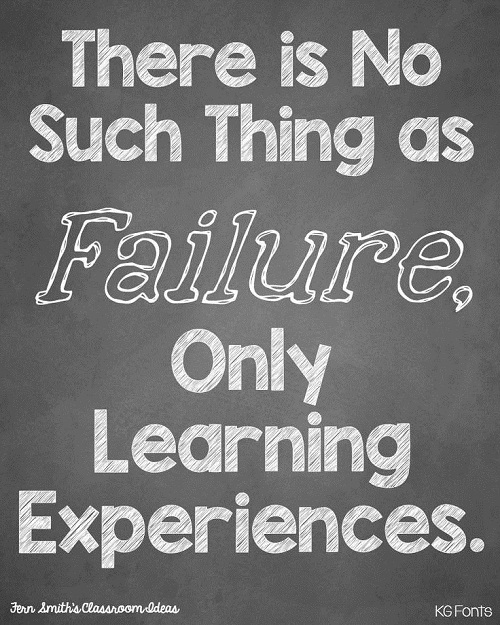 No Failure Only Learning Graduation Quotes